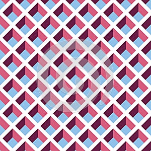 Seamless Geometric Pigeonhole Pattern Texture Background Wallpaper.