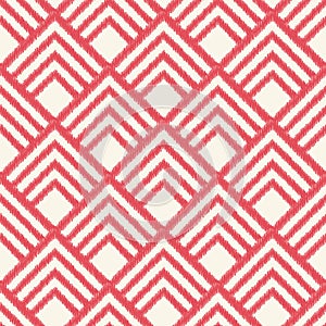 Seamless geometric rhombus mesh pattern photo