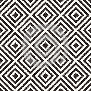 Seamless geometric rhombus mesh pattern photo