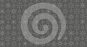 Seamless Geometric Star Pattern Background