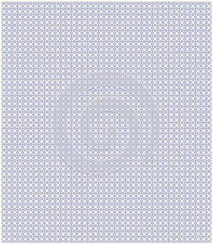 Blue geometric star seamless pattern, abstract decorative repeating design, ornamental wallpaper and textile texture