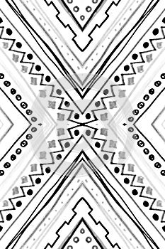 Seamless Geometric Stripes Pattern. Abstract Zig