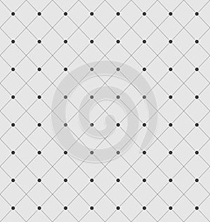 Seamless Geometric Texture with Rhombus and Dots