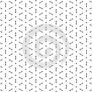 Seamless geometric traingle pattern in classic style. Repeating linear texture for wallpaper, packaging.