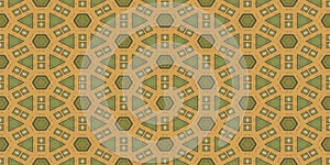 Seamless Geometrical Pattern Background