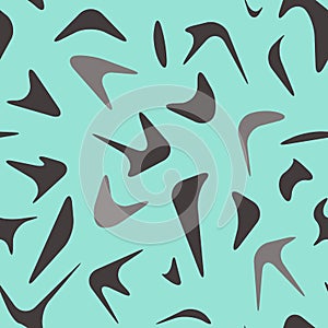 Seamless geometrical pattern with rounded polygons