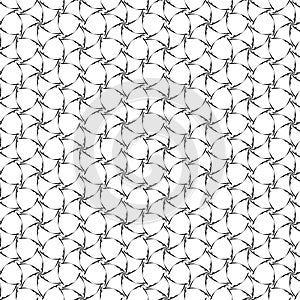 Seamless geometrical vector pattern