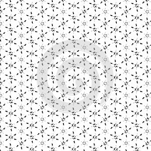 Seamless geometrical vector pattern