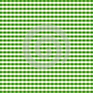 Seamless Gingham Background, Green