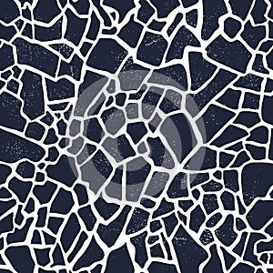 Seamless giraffe fur pattern