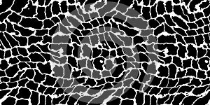 Seamless giraffe fur or snake skin pattern