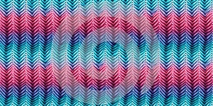 Seamless gradient knitted pattern