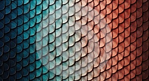 Abstract Gradient Texture Seamless Scale Pattern Decorative Background