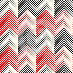 Seamless Gradient Wallpaper. Abstract Zig Zag Texture