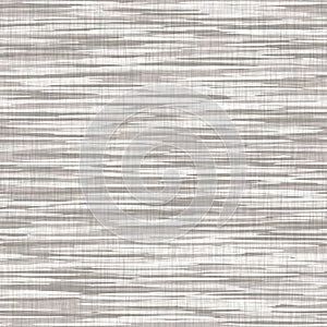 Seamless gray french woven linen texture background. Farmhouse ecru flax hemp fiber natural pattern. Organic yarn close