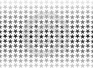 Seamless gray stars background - cdr format