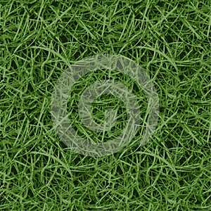 Seamless green grass close-up vector background texture green grass