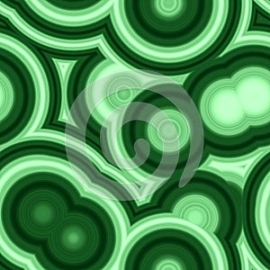 Seamless green malachite pattern