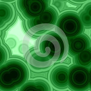 Seamless green malachite pattern