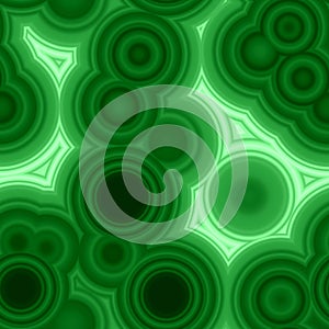 Seamless green malachite pattern
