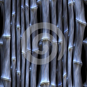 Seamless grey bamboo pattern