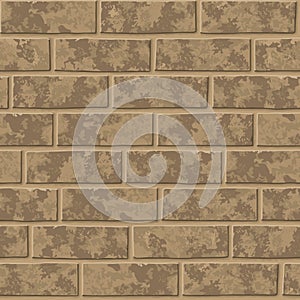 Seamless grey brick texture