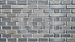 Seamless Grey Brick Wall Texture Abstract Geometric Pattern for Backgrounds Designs and More