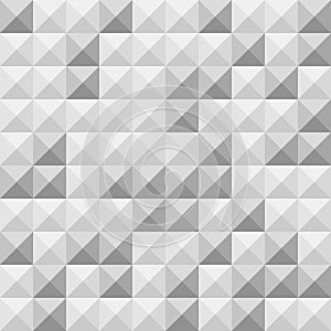 Seamless grey square tiles pattern