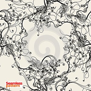 Seamless groovie pattern