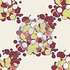 Seamless groovie pattern