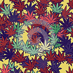 Seamless groovie pattern