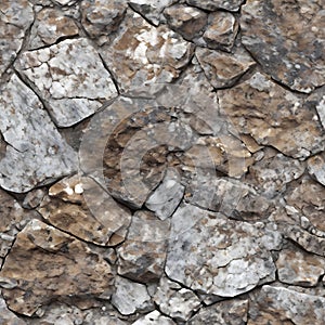 Seamless grunge texture of dirty stone wall