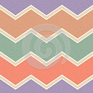 Seamless grunge zigzag paper pattern