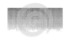 Seamless Halftone Dot Pattern, Abstract Gradient Texture Vector Background, vector design Generative AI