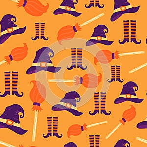 Seamless Halloween pattern