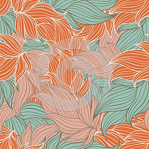 Seamless hand - drawn pattern