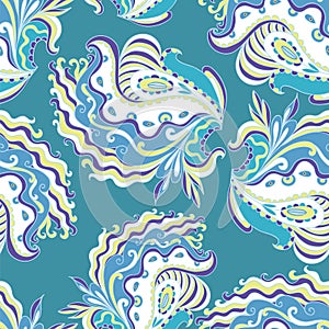 Seamless hand - drawn pattern