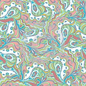 Seamless hand - drawn pattern