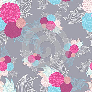 Seamless hand - drawn pattern