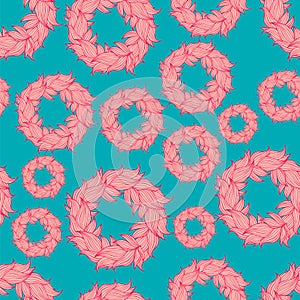 Seamless hand - drawn pattern