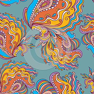 Seamless hand - drawn pattern