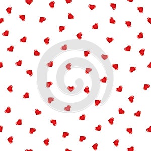 Seamless heart background