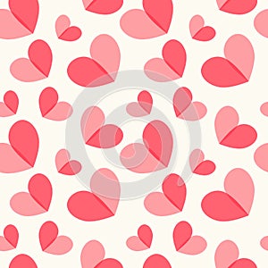 Seamless heart background 2