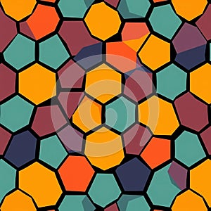 Hexagonal Geometric Creative Pattern