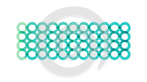 Seamless Hexagon Pattern Vector Geometric Background, vector design Generative AI