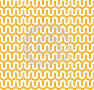 Seamless hexagonal geometric pattern texture background.