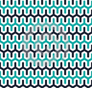 Seamless hexagonal geometric pattern texture background.