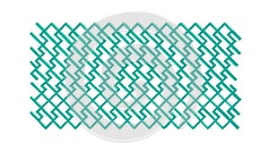 Seamless Hexagonal Grid Vector. Modern Geometric Pattern Background, vector design Generative AI