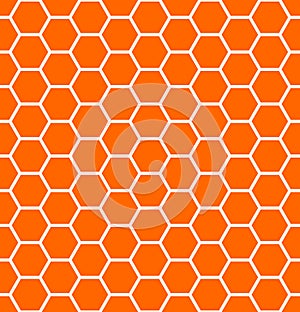 Seamless hexagons texture. Honeycomb pattern.