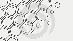 Seamless Honeycomb Pattern Background, Geometric Hexagons, vector design Generative AI